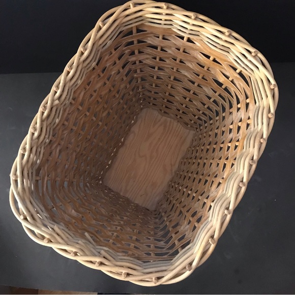 Rattan basket 11” tall - Picture 6 of 6